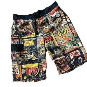 Star Wars Swim Trunks Board Shorts Comic Book Graphics Men’s Large